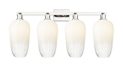 Arcadia Four Light Bath Vanity in Polished Nickel (405|716-4W-PN-G484-7OP)