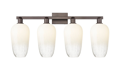Arcadia Four Light Bath Vanity in Oil Rubbed Bronze (405|716-4W-OB-G484-7OP)