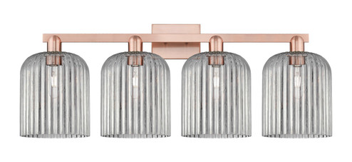 Arcadia Four Light Bath Vanity in Antique Copper (405|716-4W-AC-G559-8SM)
