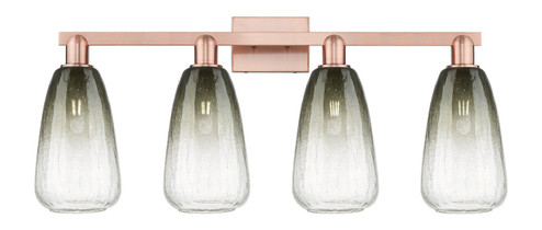 Arcadia Four Light Bath Vanity in Antique Copper (405|716-4W-AC-G480-6SL)