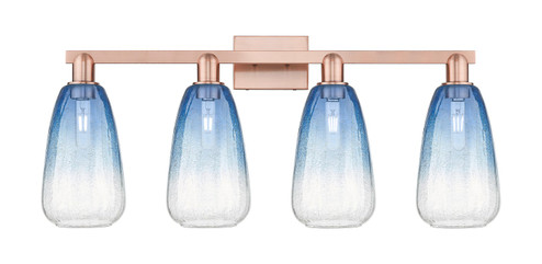 Arcadia Four Light Bath Vanity in Antique Copper (405|716-4W-AC-G480-6SB)