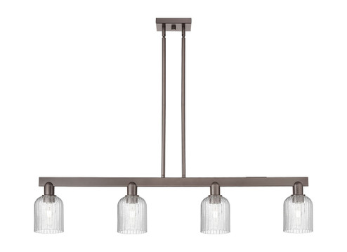 Arcadia Four Light Island Pendant in Oil Rubbed Bronze (405|716-4I-OB-G559-5SDY)