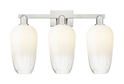 Arcadia Three Light Bath Vanity in Brushed Satin Nickel (405|716-3W-SN-G484-7OP)