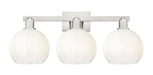 Arcadia Three Light Bath Vanity in Brushed Satin Nickel (405|716-3W-SN-G483-8OP)