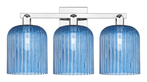 Arcadia Three Light Bath Vanity in Polished Chrome (405|716-3W-PC-G559-8BL)
