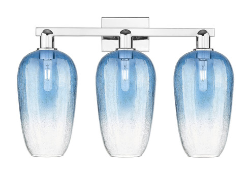 Arcadia Three Light Bath Vanity in Polished Chrome (405|716-3W-PC-G484-7SB)