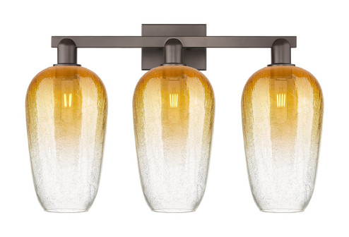 Arcadia Three Light Bath Vanity in Oil Rubbed Bronze (405|716-3W-OB-G484-7AM)