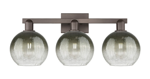 Arcadia Three Light Bath Vanity in Oil Rubbed Bronze (405|716-3W-OB-G483-8SL)