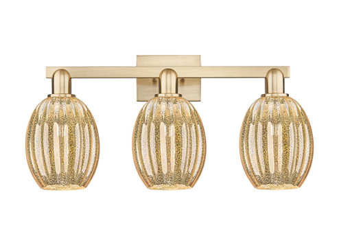 Arcadia Three Light Bath Vanity in Champagne Bronze (405|716-3W-CB-G459-6ME)