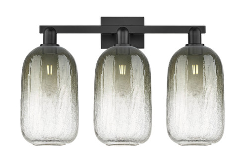 Arcadia Three Light Bath Vanity in Matte Black (405|716-3W-BK-G482-7SL)