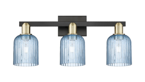Arcadia Three Light Bath Vanity in Black Antique Brass (405|716-3W-BAB-G559-5BL)