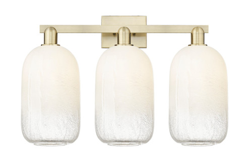 Arcadia Three Light Bath Vanity in Antique Brass (405|716-3W-AB-G482-7OP)