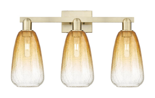 Arcadia Three Light Bath Vanity in Antique Brass (405|716-3W-AB-G480-6AM)