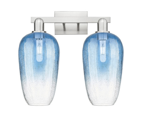 Arcadia Two Light Bath Vanity in Brushed Satin Nickel (405|716-2W-SN-G484-7SB)