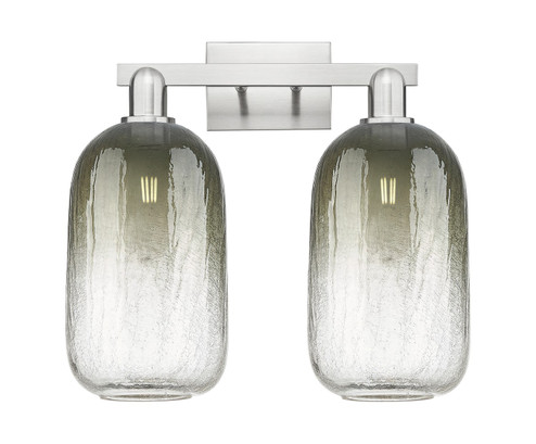 Arcadia Two Light Bath Vanity in Brushed Satin Nickel (405|716-2W-SN-G482-7SL)