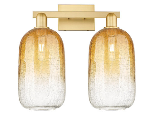 Arcadia Two Light Bath Vanity in Satin Gold (405|716-2W-SG-G482-7AM)
