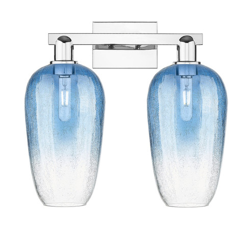 Arcadia Two Light Bath Vanity in Polished Chrome (405|716-2W-PC-G484-7SB)