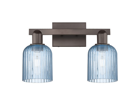 Arcadia Two Light Bath Vanity in Oil Rubbed Bronze (405|716-2W-OB-G559-5BL)