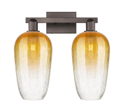 Arcadia Two Light Bath Vanity in Oil Rubbed Bronze (405|716-2W-OB-G484-7AM)