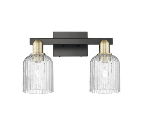 Arcadia Two Light Bath Vanity in Black Antique Brass (405|716-2W-BAB-G559-5SDY)