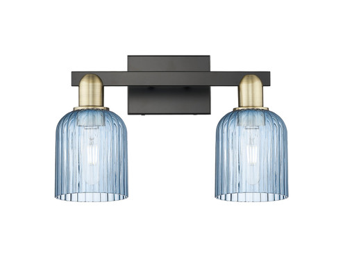Arcadia Two Light Bath Vanity in Black Antique Brass (405|716-2W-BAB-G559-5BL)