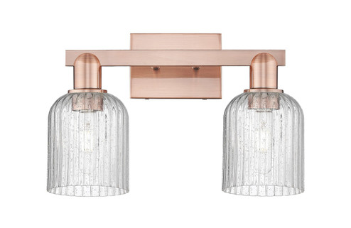Arcadia Two Light Bath Vanity in Antique Copper (405|716-2W-AC-G559-5SDY)