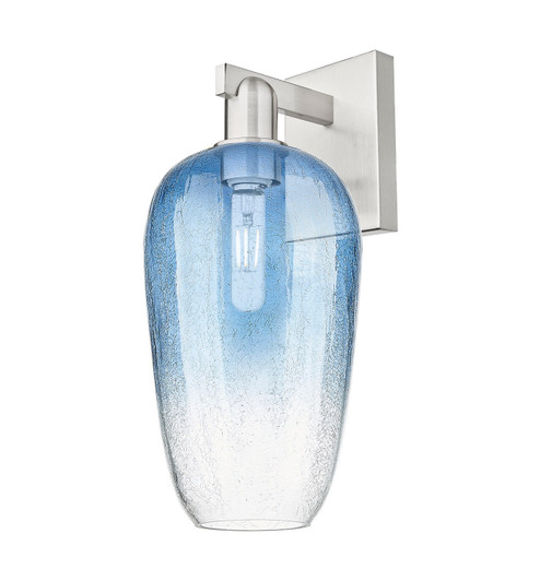 Arcadia One Light Wall Sconce in Brushed Satin Nickel (405|716-1W-SN-G484-7SB)