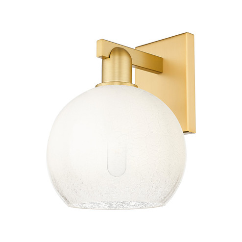 Arcadia One Light Wall Sconce in Satin Gold (405|716-1W-SG-G483-8OP)