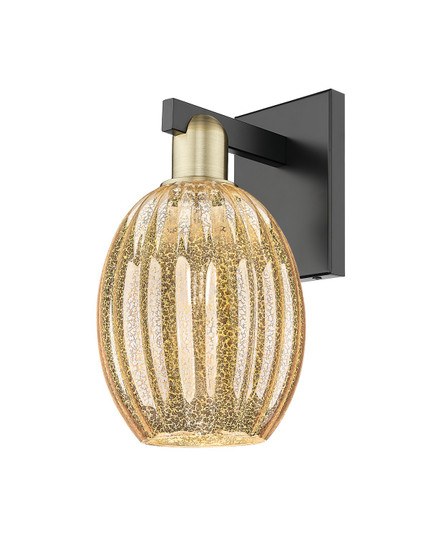 Arcadia One Light Wall Sconce in Black Antique Brass (405|716-1W-BAB-G459-6ME)