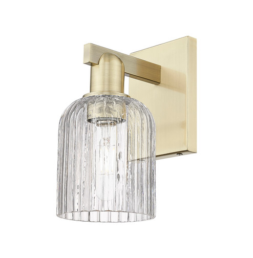 Arcadia One Light Wall Sconce in Antique Brass (405|716-1W-AB-G559-5CL)