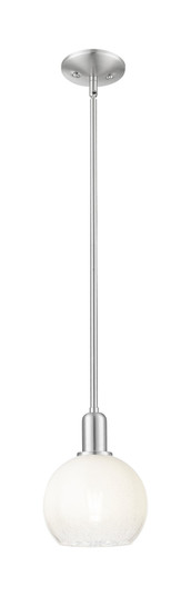 Arcadia One Light Pendant in Brushed Satin Nickel (405|716-1S-SN-G483-8OP)
