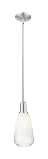 Arcadia One Light Mini Pendant in Brushed Satin Nickel (405|716-1S-SN-G480-6OP)