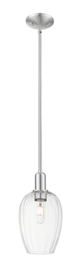 Arcadia One Light Mini Pendant in Brushed Satin Nickel (405|716-1S-SN-G457-6CL)