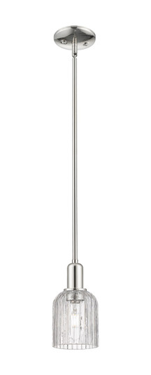 Arcadia One Light Mini Pendant in Polished Nickel (405|716-1S-PN-G559-5CL)