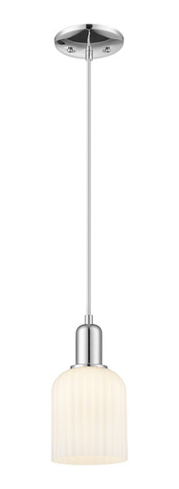 Arcadia One Light Mini Pendant in Polished Chrome (405|716-1S-PC-G559-5GWH)