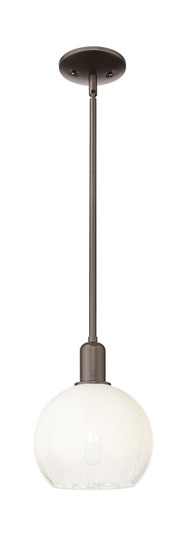 Arcadia One Light Mini Pendant in Oil Rubbed Bronze (405|716-1S-OB-G483-8OP)