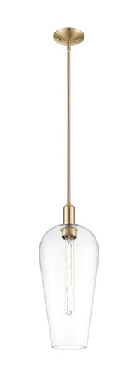 Arcadia One Light Pendant in Champagne Bronze (405|716-1S-CB-G456-8CL)