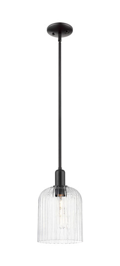 Arcadia One Light Pendant in Matte Black (405|716-1S-BK-G559-8CL)