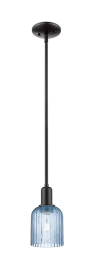 Arcadia One Light Mini Pendant in Matte Black (405|716-1S-BK-G559-5BL)