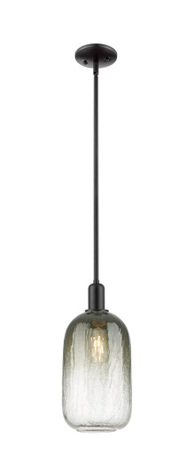 Arcadia One Light Pendant in Matte Black (405|716-1S-BK-G482-7SL)