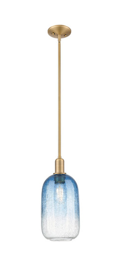 Arcadia One Light Mini Pendant in Brushed Brass (405|716-1S-BB-G482-7SB)