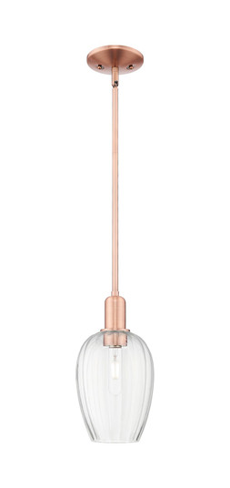 Arcadia One Light Mini Pendant in Antique Copper (405|716-1S-AC-G457-6CL)
