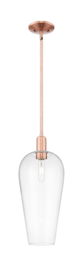 Arcadia One Light Mini Pendant in Antique Copper (405|716-1S-AC-G456-8CL)
