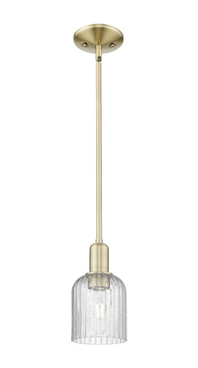 Arcadia One Light Mini Pendant in Antique Brass (405|716-1S-AB-G559-5SDY)