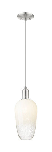 Arcadia One Light Pendant in Brushed Satin Nickel (405|716-1P-SN-G484-7OP)