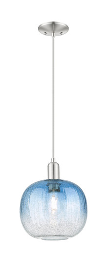 Arcadia One Light Mini Pendant in Brushed Satin Nickel (405|716-1P-SN-G481-10SB)