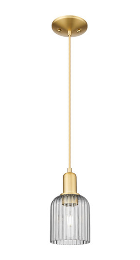 Arcadia One Light Mini Pendant in Satin Gold (405|716-1P-SG-G559-5SM)