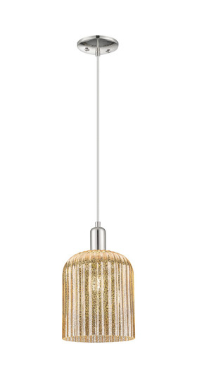 Arcadia One Light Mini Pendant in Polished Nickel (405|716-1P-PN-G559-8ME)
