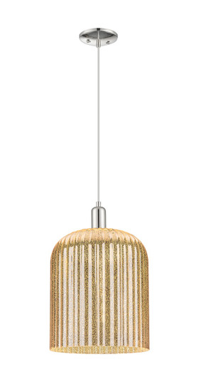Arcadia One Light Pendant in Polished Nickel (405|716-1P-PN-G559-12ME)
