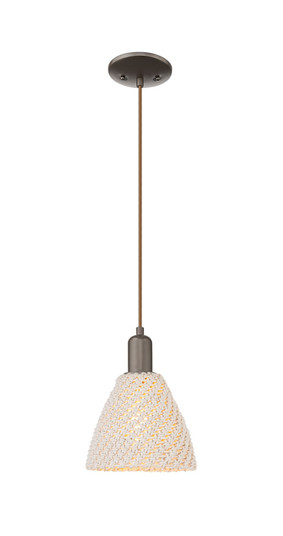 Arcadia One Light Mini Pendant in Oil Rubbed Bronze (405|716-1P-OB-NBD-75-NAT)